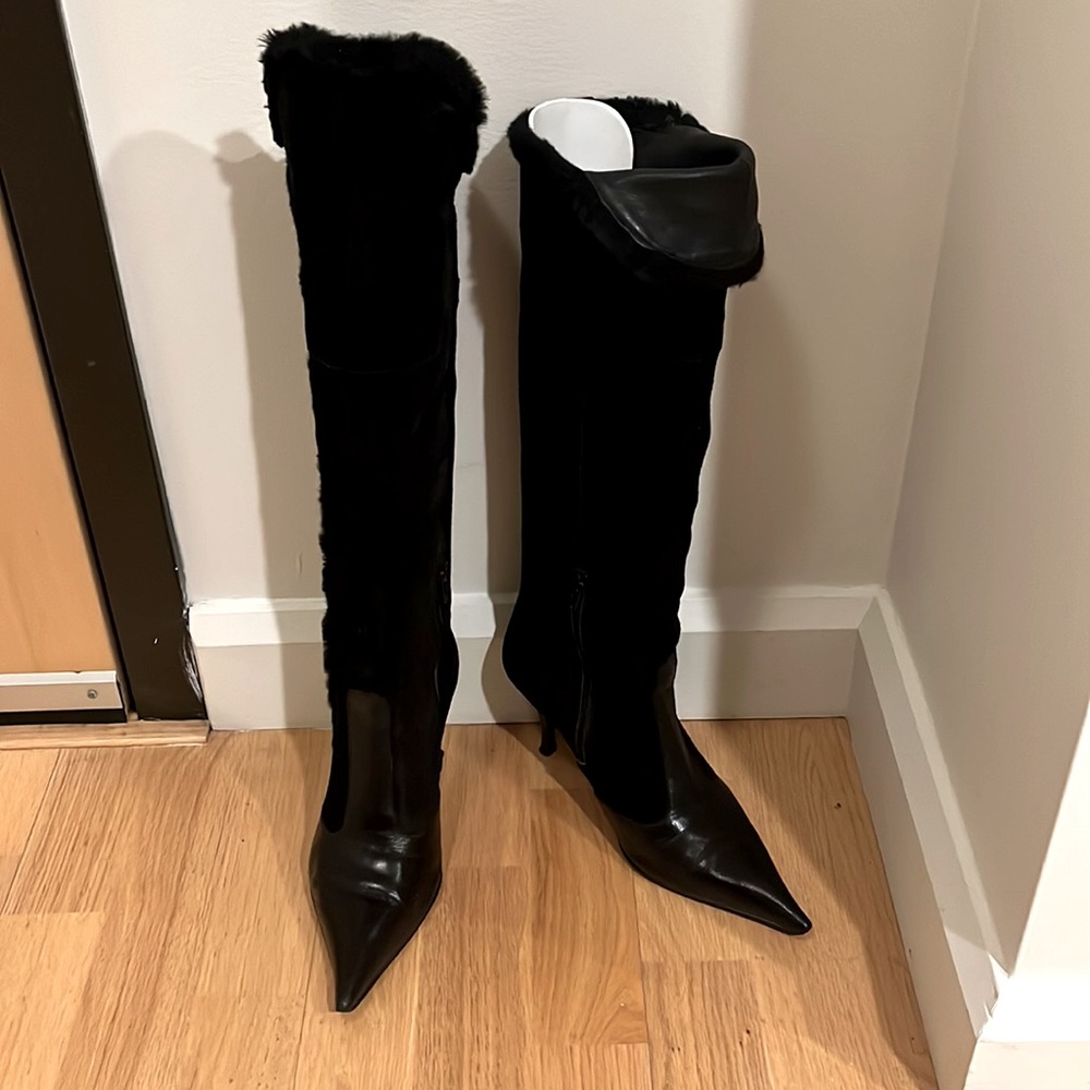 Gia Moretti Tall Italian Leather Boots